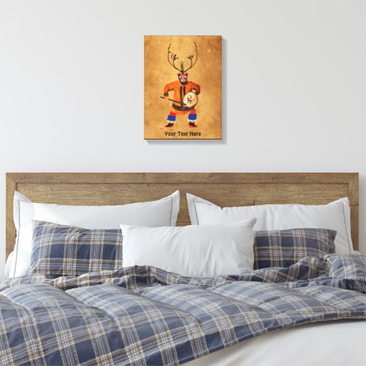 Toile Drumming Shaman (Insitu(Chambre))