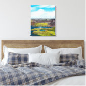 Toile Dry Falls State Park, barrage Grand Coulee (Insitu(Chambre))