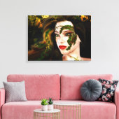 Toile Dryad de l'Imaginaire forestier (Insitu(Salon))