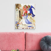 Toile ds 558 f.67v St. Dominic avec quatre anges musicau (Insitu(Salon))