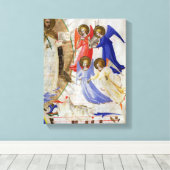 Toile ds 558 f.67v St. Dominic avec quatre anges musicau (Insitu (Plancher de Bois))