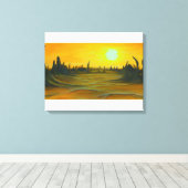 Toile du désert (Insitu (Plancher de Bois))