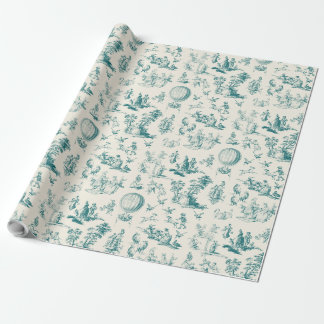 Toile du jouy wrapping paper cadeaupapier