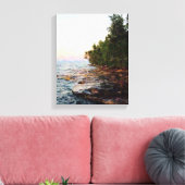 Toile du lac Supérieur Imprimer (Insitu(Salon))