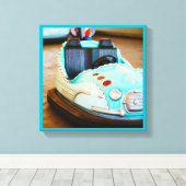 Toile du parc d'attractions Bumper (Insitu (Plancher de Bois))