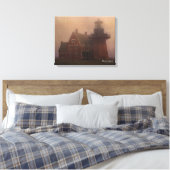 Toile du phare de Block Island (Insitu(Chambre))