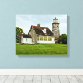 Toile du phare de Windmill Point Imprimer (Insitu (Plancher de Bois))