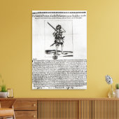 Toile Dublin Broadsheet, 1647 (Insitu(Salon))