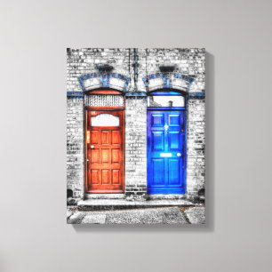 Toile Dublin Doors - Artistic Treatment