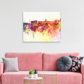 Toile Dublin skyline in background watercolor (Insitu(Salon))