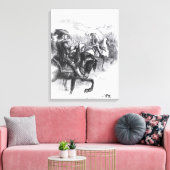 Toile Duc de Monmouth Avance sur Taunton (Insitu(Salon))