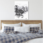 Toile Duc de Monmouth Avance sur Taunton (Insitu(Chambre))