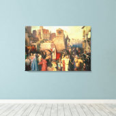 Toile Duc Leopold le glorieux entre à Vienne (Insitu (Plancher de Bois))