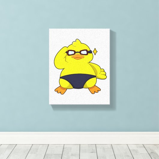 Toile Duck with Sung (Insitu (Plancher de Bois))