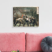 Toile 'Duel in the Snow', affiche de 'The Banker's Daugh (Insitu(Salon))