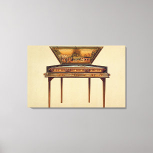 Toile Dulcimer martelé dans une caisse de résonance