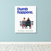 Toile Dumb and Dumber | Des imperfections (Insitu (Plancher de Bois))