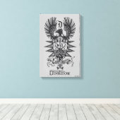 Toile Dumbledore's Crest (Insitu (Plancher de Bois))