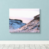 Toile Dune de sable à Dusk photo sur une (Insitu (Plancher de Bois))