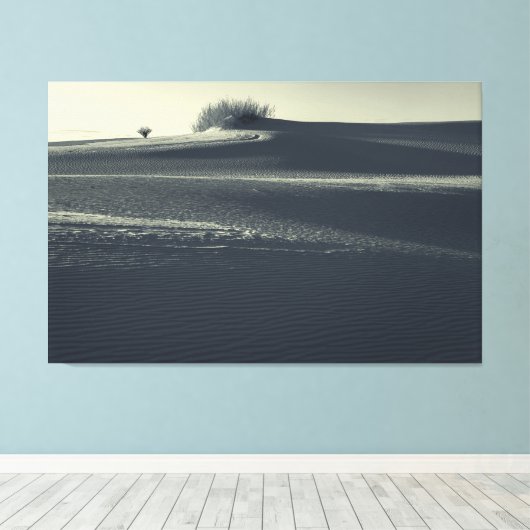 Toile Dunes de sable avec Yucca (Insitu (Plancher de Bois))