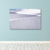 Toile Dunes de sable blanc sous ciel bleu 2 (Insitu (Plancher de Bois))