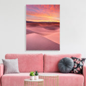 Toile Dunes de sable rose, Death Valley, CA (Insitu(Salon))