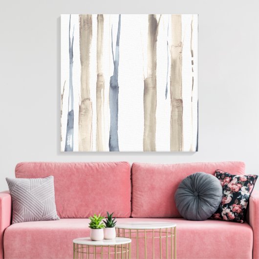 Toile Duo Tone Trees II (Insitu(Salon))