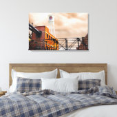 Toile Durham Caroline du Nord Photo Lucky Strike Tower (Insitu(Chambre))