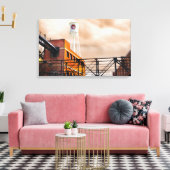 Toile Durham Caroline du Nord Photo Lucky Strike Tower (Insitu(Salon))