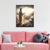 Toile Dusk rencontre gloire à la porte du Ciel (Insitu(Salon))