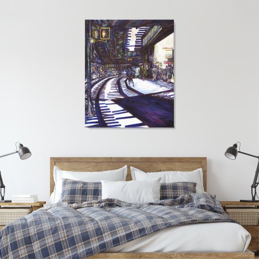 Toile Dusting the Piano (Insitu(Chambre))