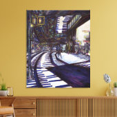 Toile Dusting the Piano (Insitu(Salon))