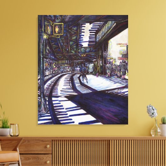 Toile Dusting the Piano (Insitu(Salon))