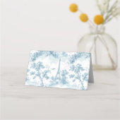 Toile Dusty Blue French Bow vrijgezellenfeest (Achterkant)