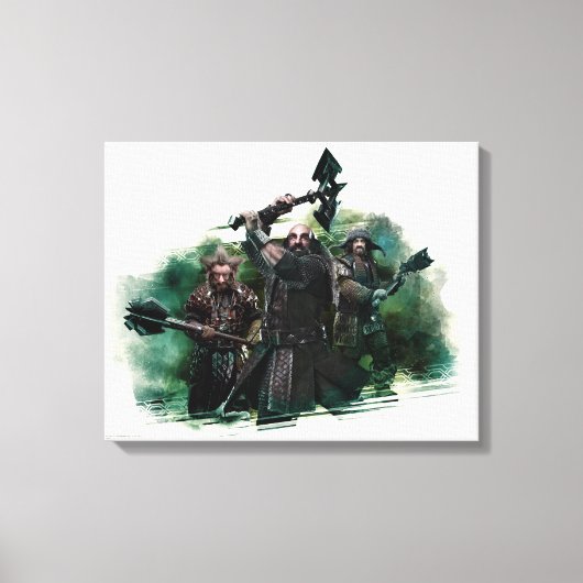 Toile Dwalin, Nori et Bofur Graphic (Recto)