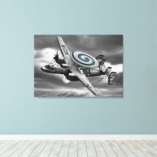 Toile E-2 Hawkeye (Insitu (Plancher de Bois))