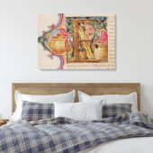 Toile 'E' initial historique représentant la cueillette  (Insitu(Chambre))