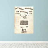 Toile E Remington et les fils (Insitu (Plancher de Bois))