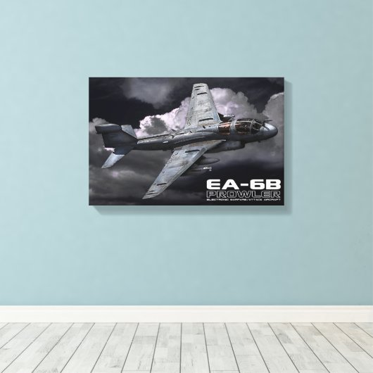 Toile EA-6B Prowler (Insitu (Plancher de Bois))