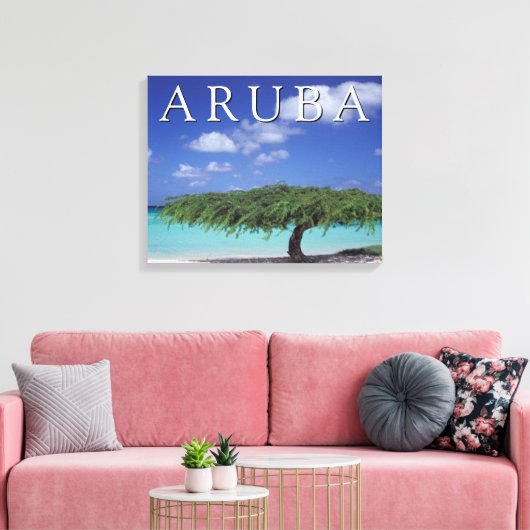 Toile Eagle Beach | Caraïbes, Aruba (Insitu(Salon))