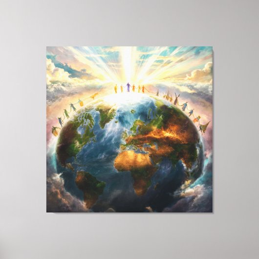 Toile *~* Earth World Light Unity AP70 Good (Recto)
