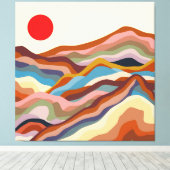 Toile Earthe Majesty (Insitu (Plancher de Bois))