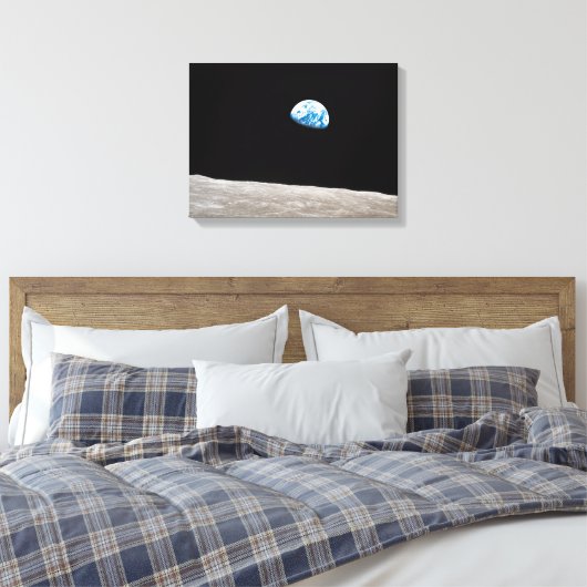 Toile Earthrise William Anders (Insitu(Chambre))