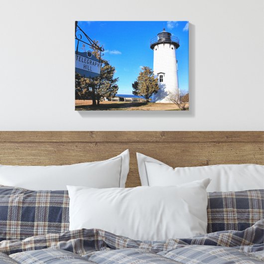 Toile East Chop Lighthouse, Massachusetts Canvas Imprime (Insitu(Chambre))