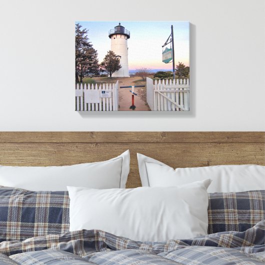 Toile East Chop Lighthouse, Massachusetts Canvas Imprime (Insitu(Chambre))