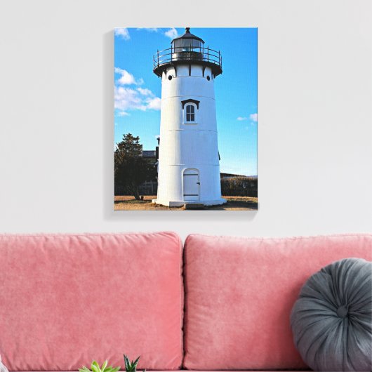 Toile East Chop Lighthouse, Massachusetts Canvas Imprime (Insitu(Salon))