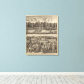 Toile East Park, Racine et Oakland Farm (Insitu (Plancher de Bois))