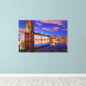 Toile East River, Brooklyn Bridge, Manhattan (Insitu (Plancher de Bois))