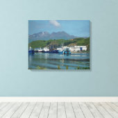 Toile Eastern Channel, Dutch Harbour, AK (Insitu (Plancher de Bois))