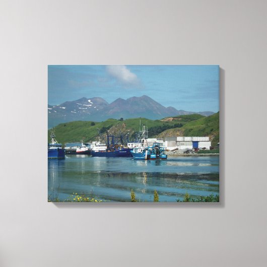Toile Eastern Channel, Dutch Harbour, AK (Recto)